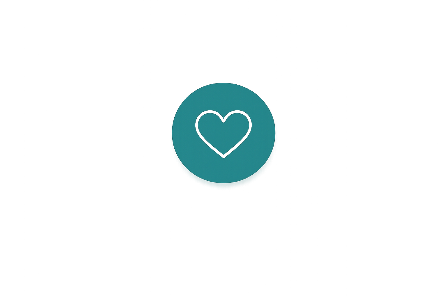 Corazón de bienestar